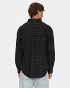 THRILLS UNION BARRIO LONG SLEEVE FL BLK1