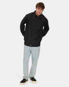 THRILLS UNION BARRIO LONG SLEEVE FL BLK1