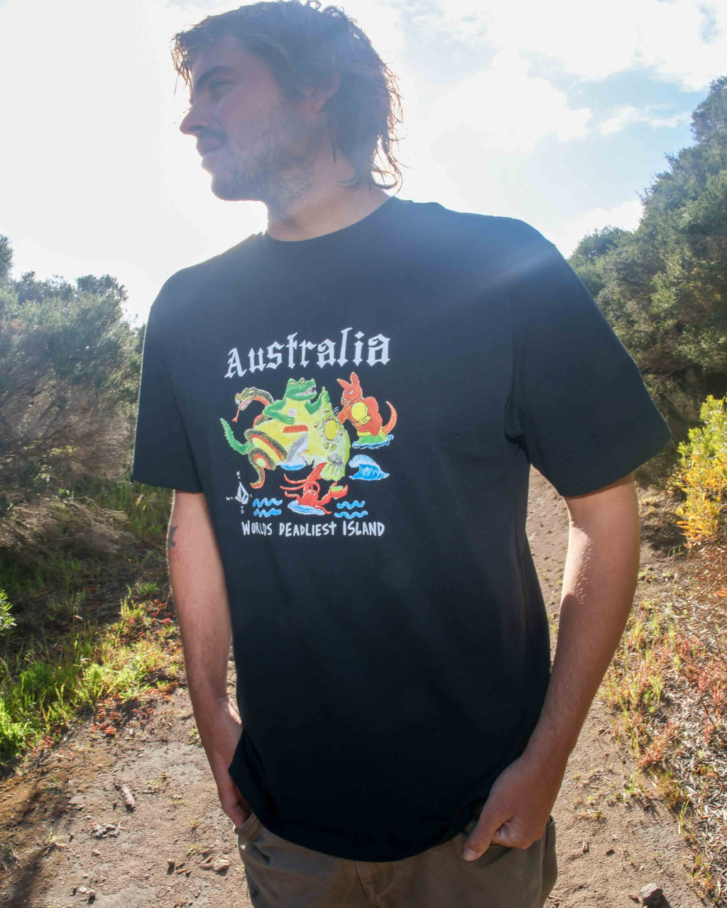 Mens Deadliest Island T-Shirt