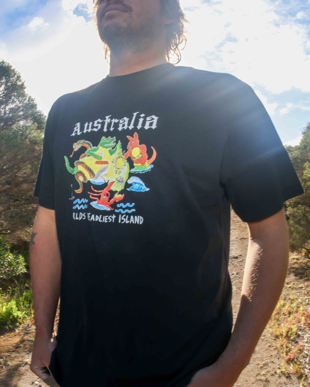 Mens Deadliest Island T-Shirt