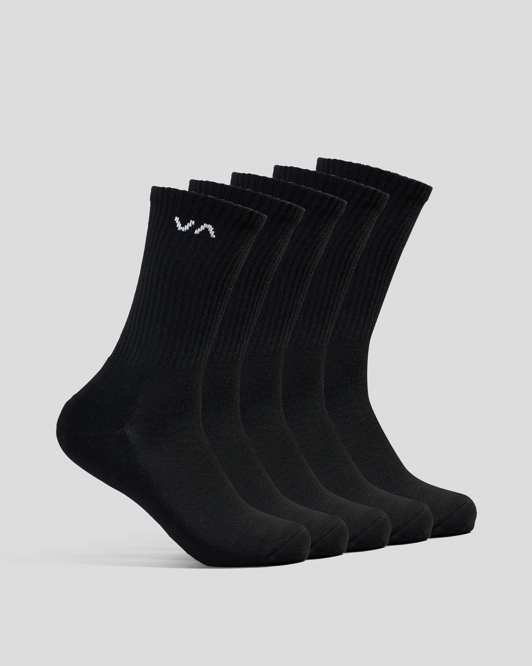 Mens VA Sport 5 Pack Crew Socks
