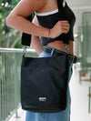 Womens Strapped PU Shoulder Bag