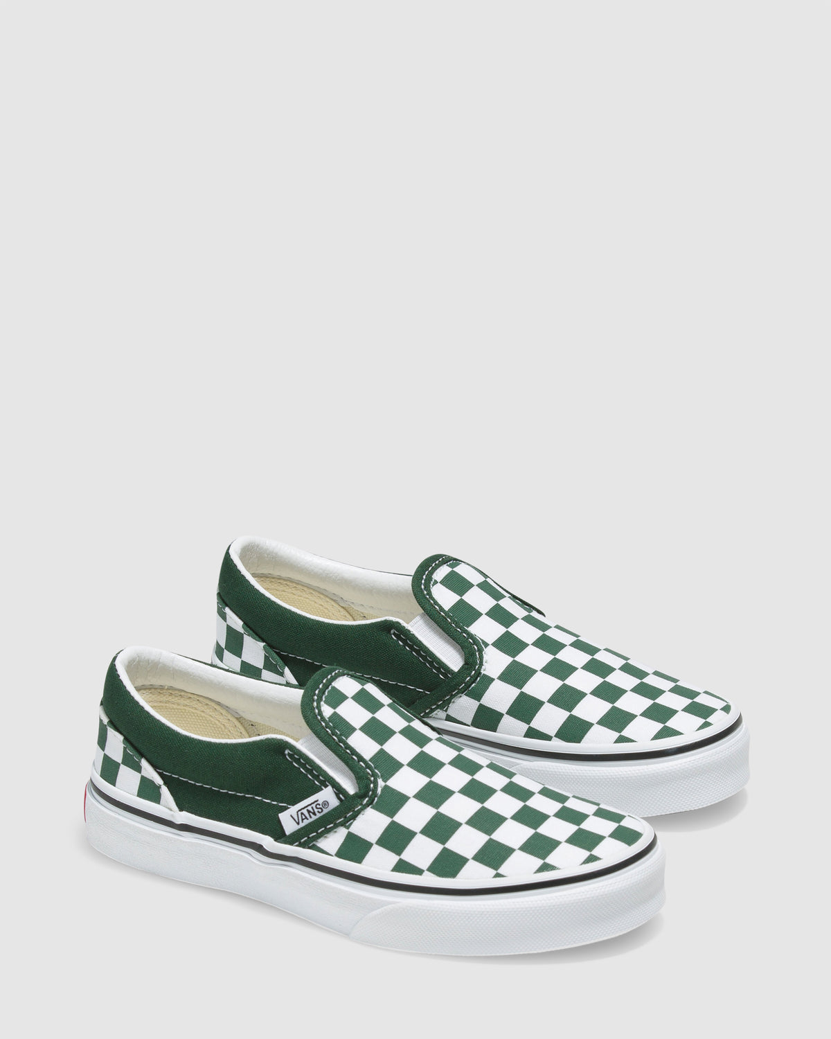 Boys Color Theory Checker Classic Slip-Op Shoes