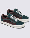 OLD SKOOL PIG SUEDE PLAID SCAR