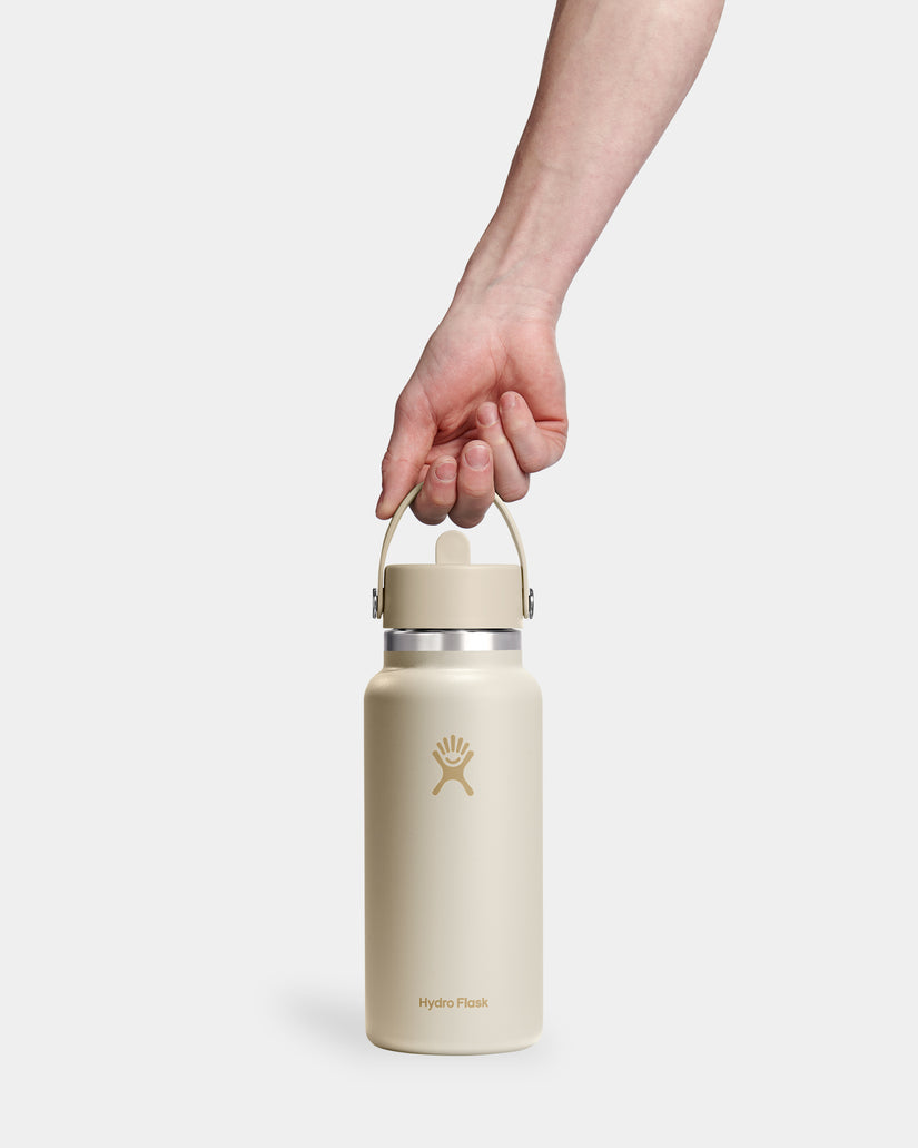 32oz 946ml Wide Flex Straw Water Bottle