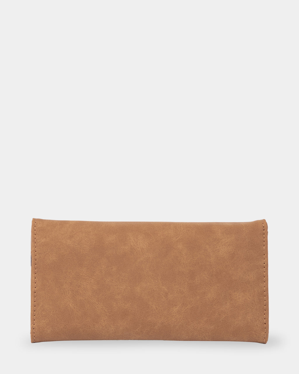 Womens Arie Suede Flap Leather Wallet