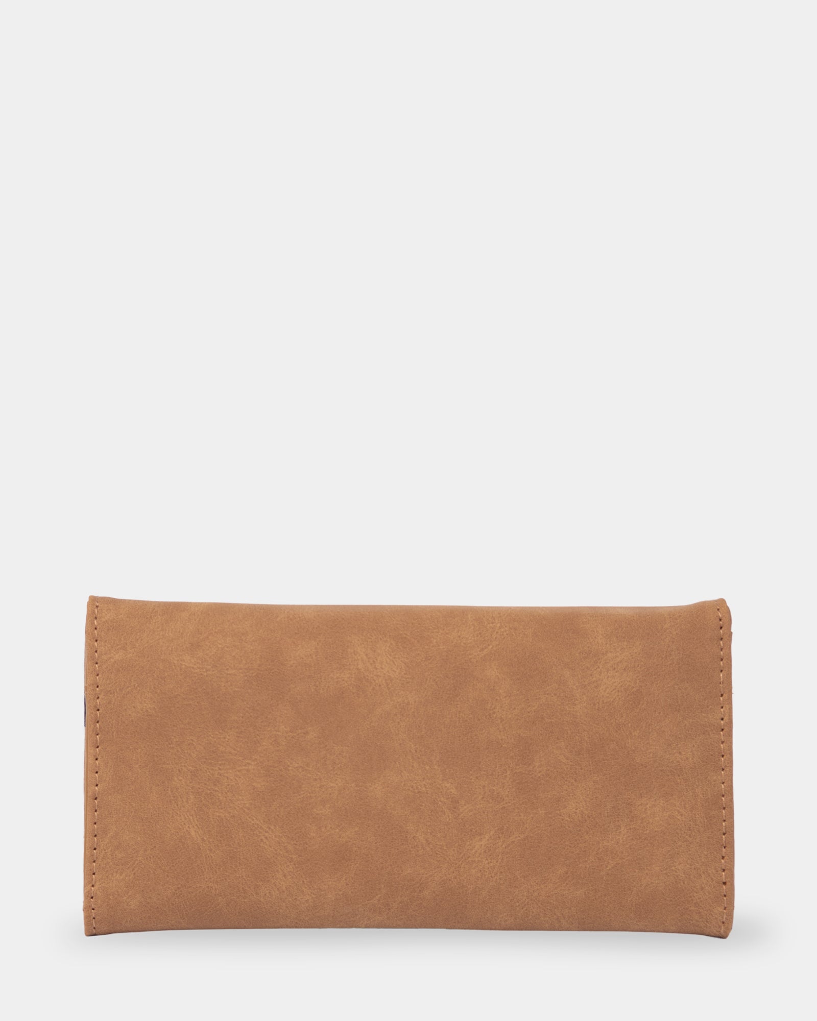 Womens Arie Suede Flap Leather Wallet