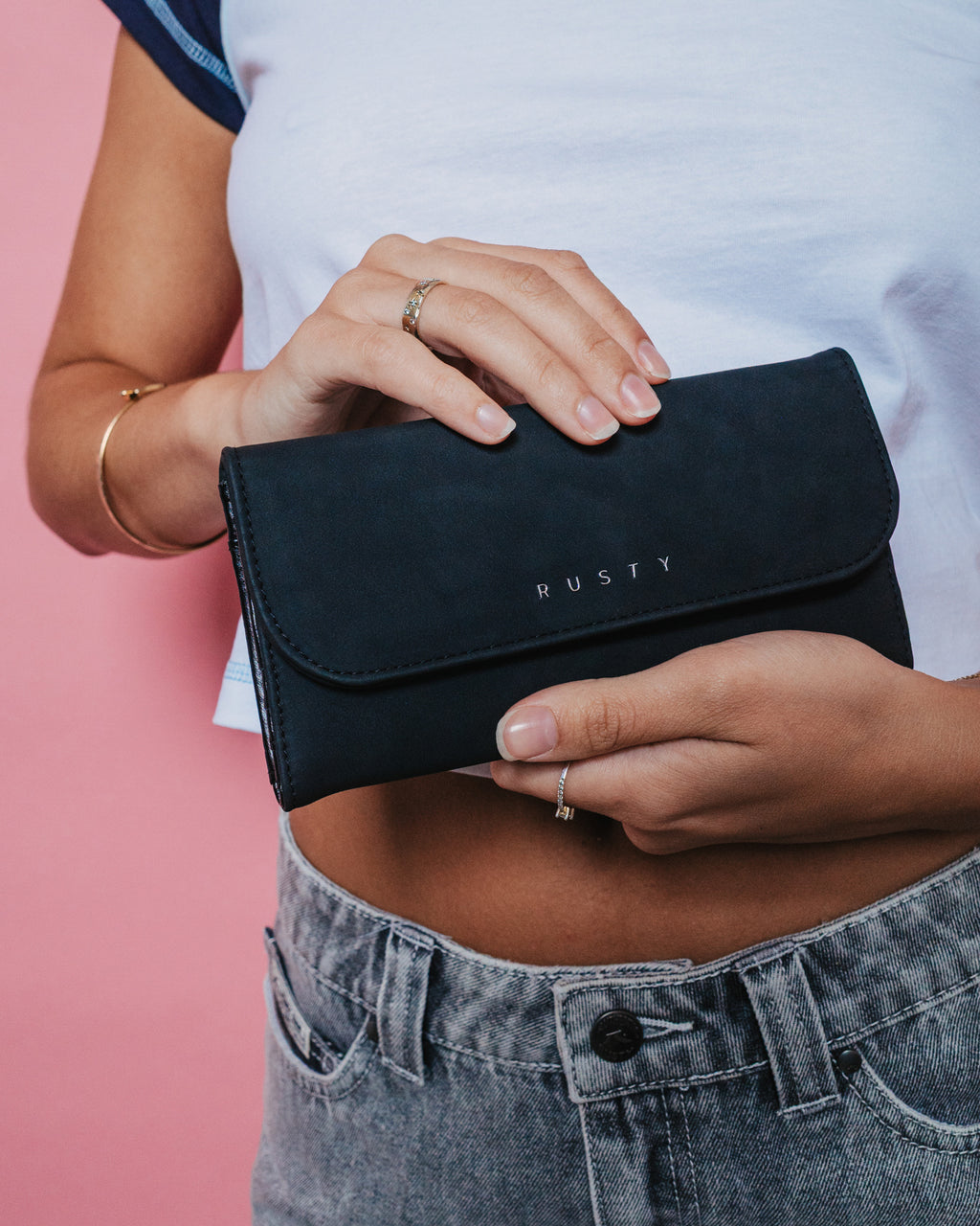 Womens Ballad Flap Leather Wallet