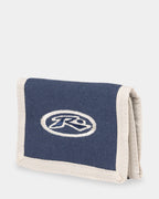 Mens Kick Flip Tri Fold Wallet