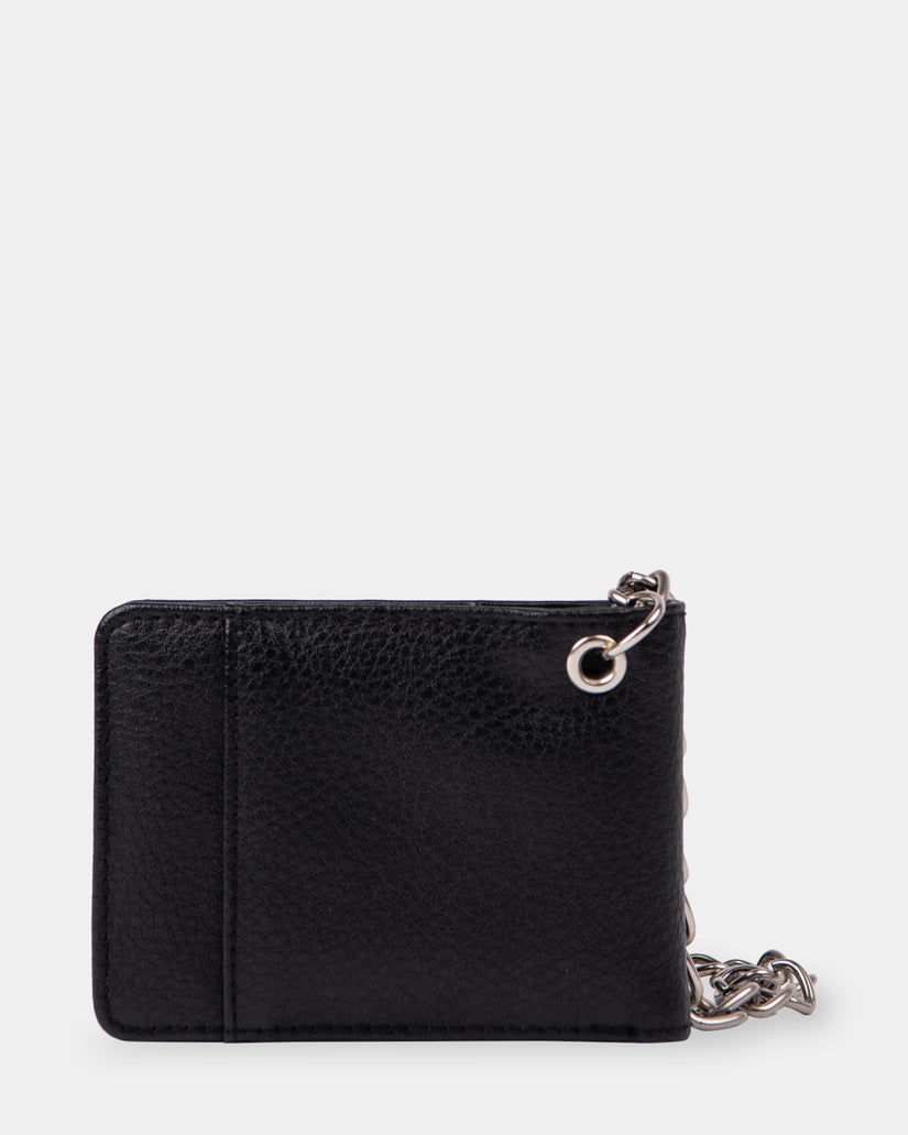 Mens Wrap Speed Chain Leather Wallet