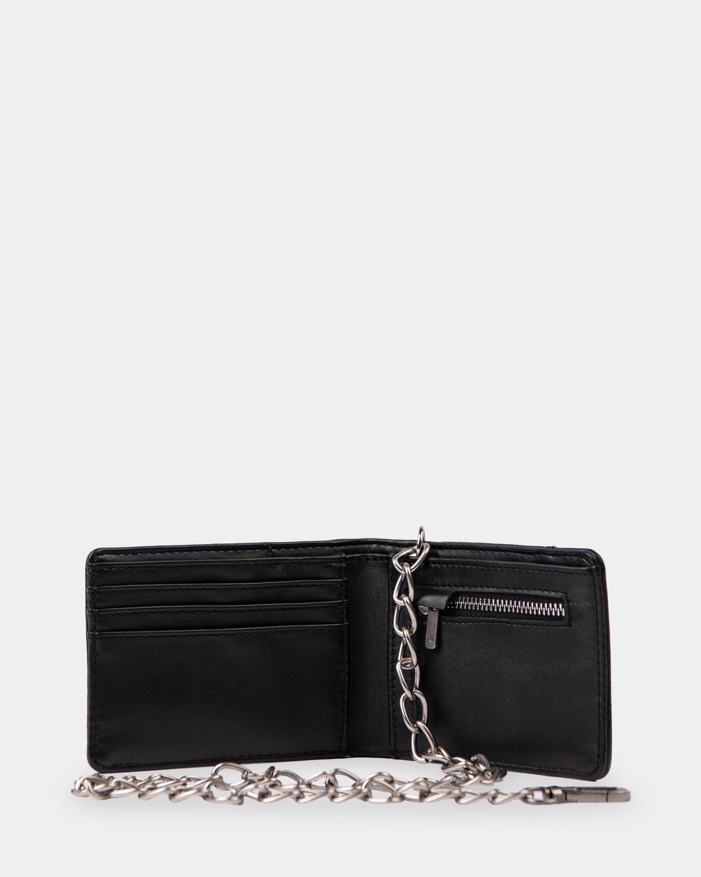 Mens Wrap Speed Chain Leather Wallet