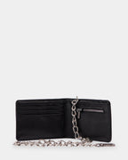 Mens Wrap Speed Chain Leather Wallet