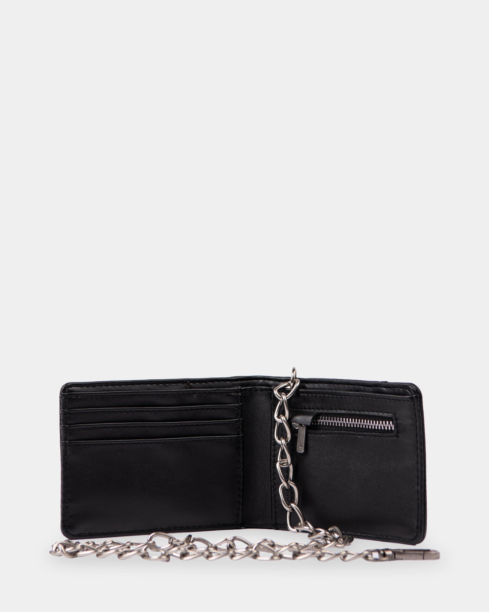 Mens Wrap Speed Chain Leather Wallet