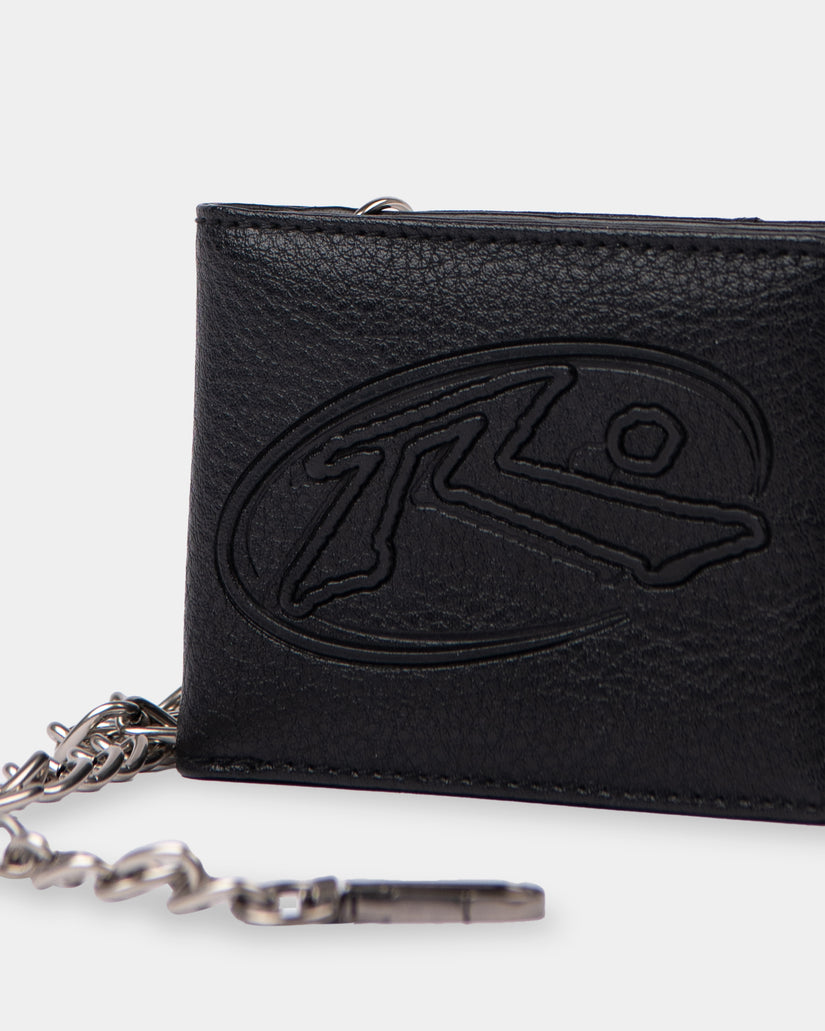 Mens Wrap Speed Chain Leather Wallet