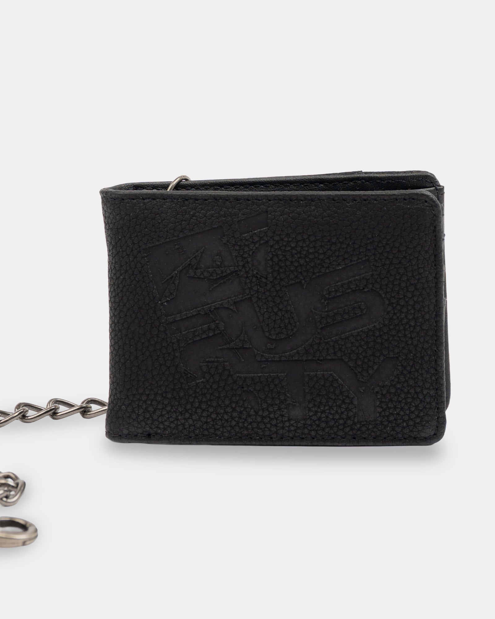 Mens District Chain Leather Wallet