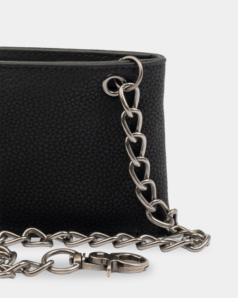 Mens District Chain Leather Wallet