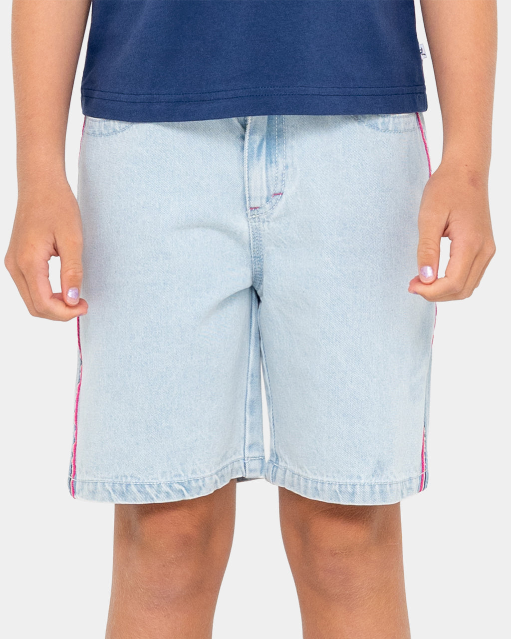 Girls 8-14 Flip Girl Low Rise Denim Shorts
