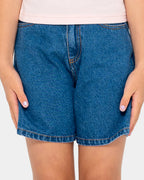 Girls 8-14 Cyprus High Denim Shorts