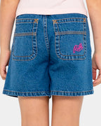Girls 8-14 Cyprus High Denim Shorts