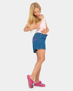 Girls 8-14 Cyprus High Denim Shorts