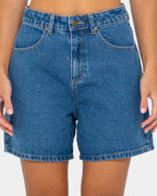 Womens Cyprus High Denim Shorts