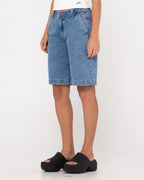 WOMENS BILLIE LOW RISE CARPENTER JORT