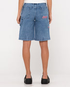 WOMENS BILLIE LOW RISE CARPENTER JORT