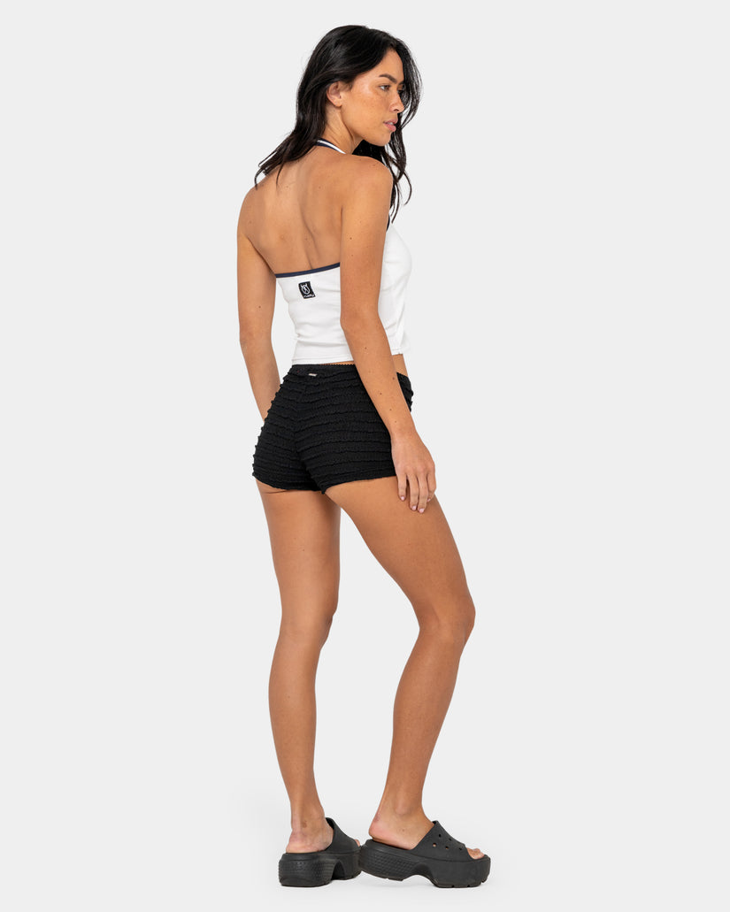 Womens Bloomed Not Blossomed Mini Walkshorts