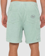 MENS 8 WALE 20" WORKWEAR ELASTIC SHORTS