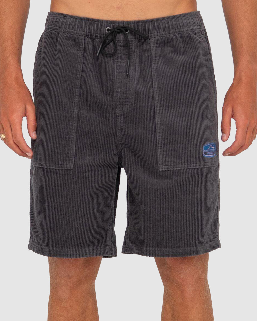 MENS 8 WALE WORKWEAR ELASTIC SHORTS