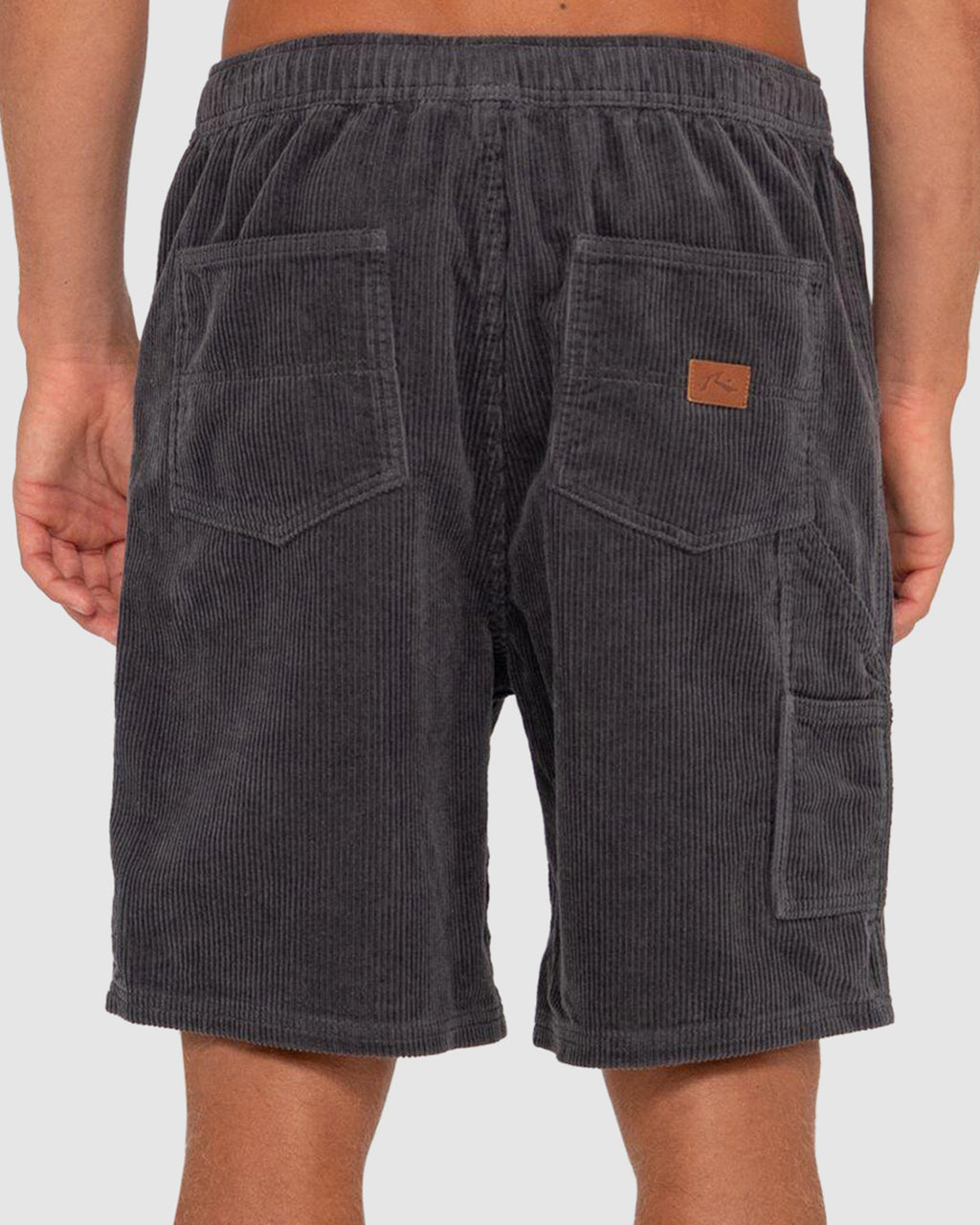 MENS 8 WALE WORKWEAR ELASTIC SHORTS