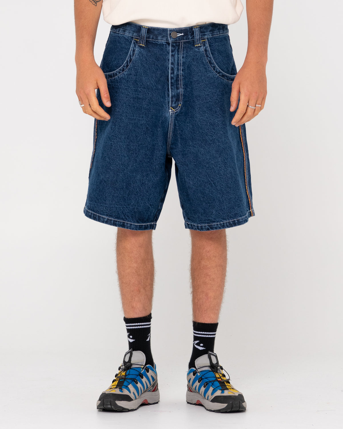 MENS FLIP DADDY 2.0 DENIM SHORTS