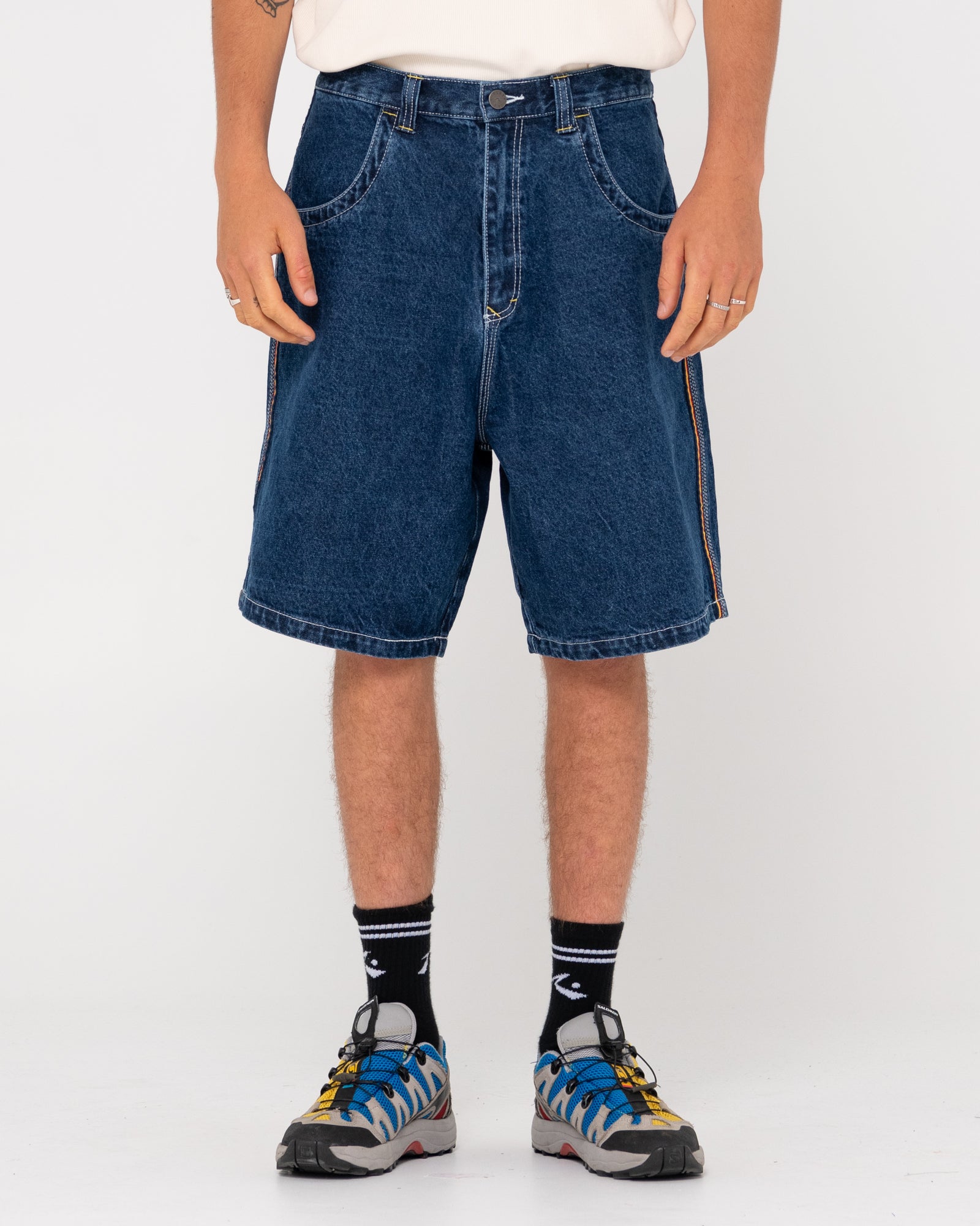 MENS FLIP DADDY 2.0 DENIM SHORTS