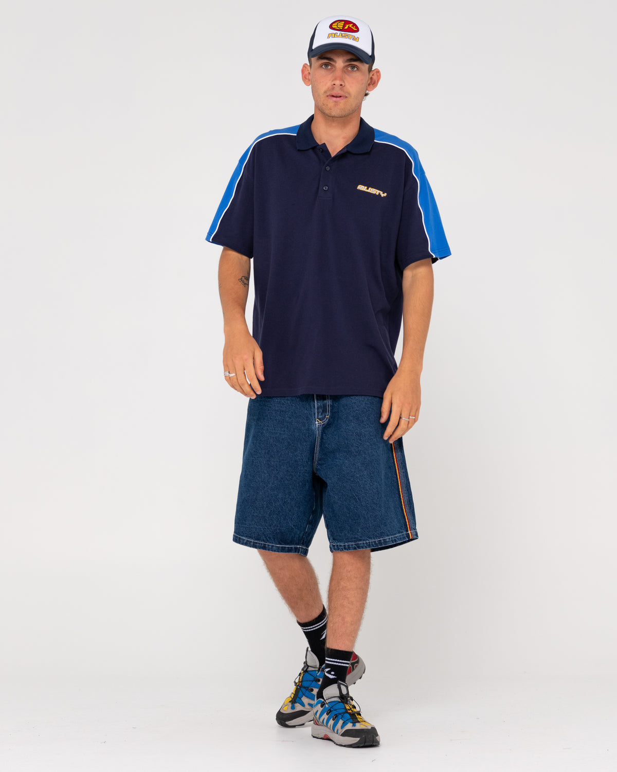 MENS FLIP DADDY 2.0 DENIM SHORTS