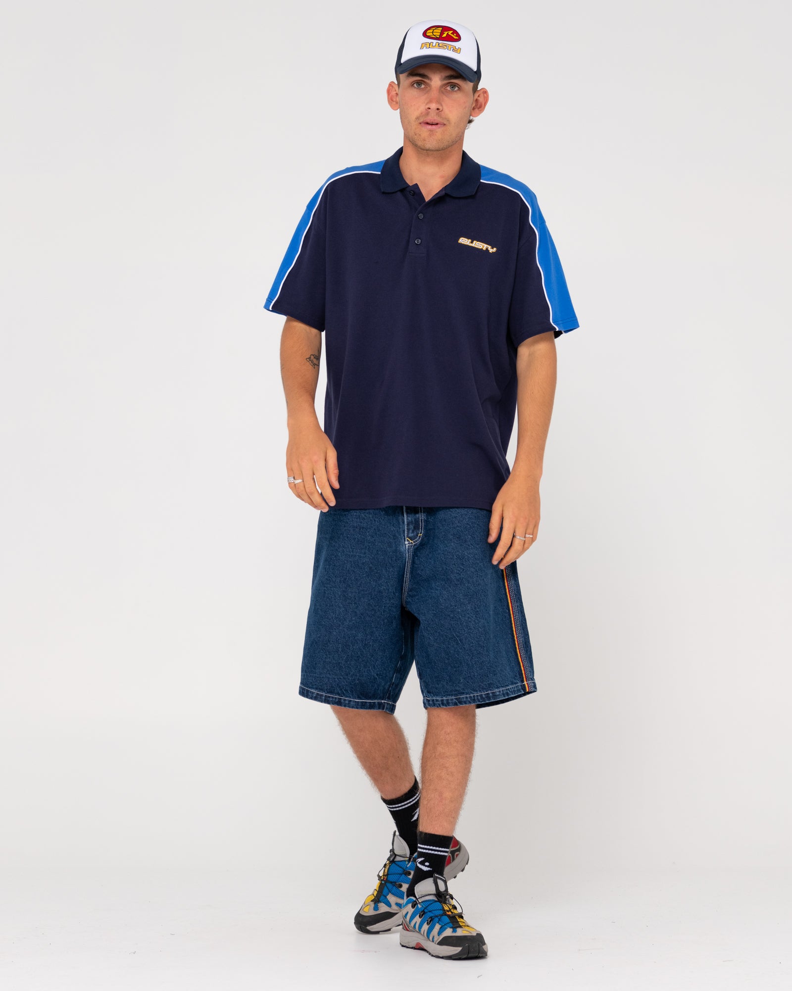 MENS FLIP DADDY 2.0 DENIM SHORTS