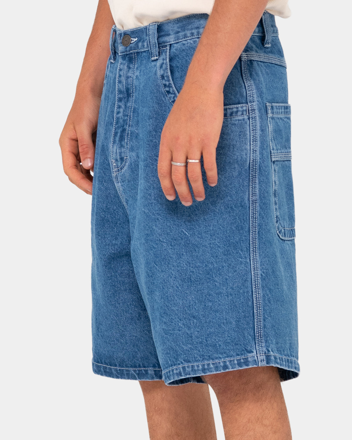 Mens Flip Daddy Tapeless Denim Shorts
