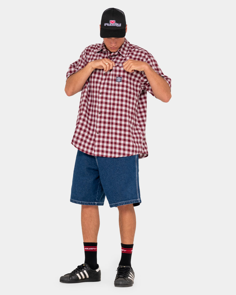 Mens Flip Daddy Tapeless Denim Shorts