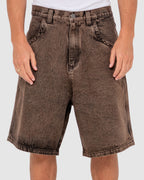 MENS R DOT BAGGY OVERDYE WALK SHORTS