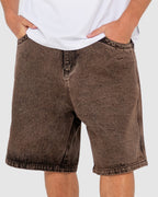 MENS R DOT BAGGY OVERDYE WALK SHORTS