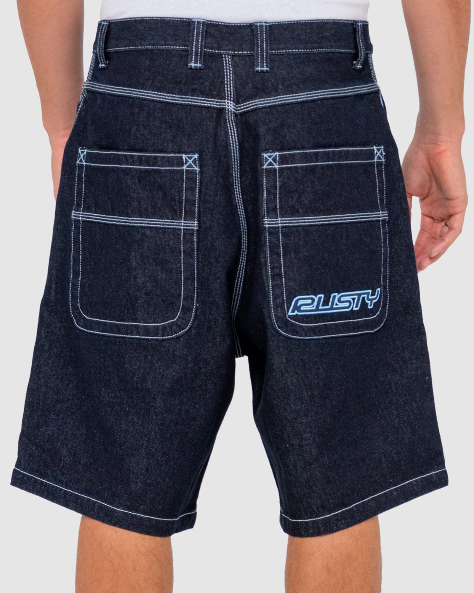 Buy MENS FLIP DADDY 2.0 DENIM SHORTS by Rusty | Surf Dive 'n Ski