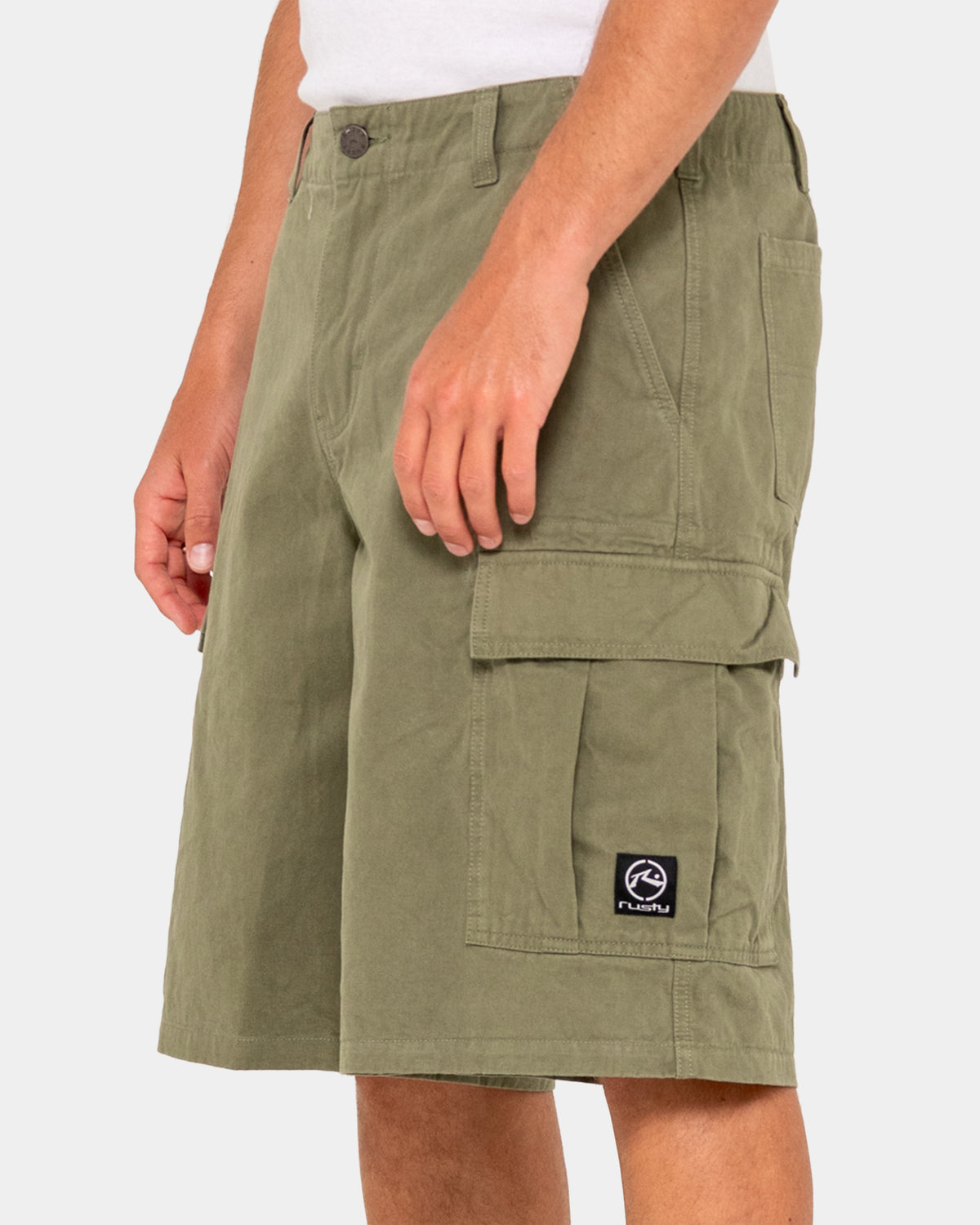 Mens Commando Cargo Shorts
