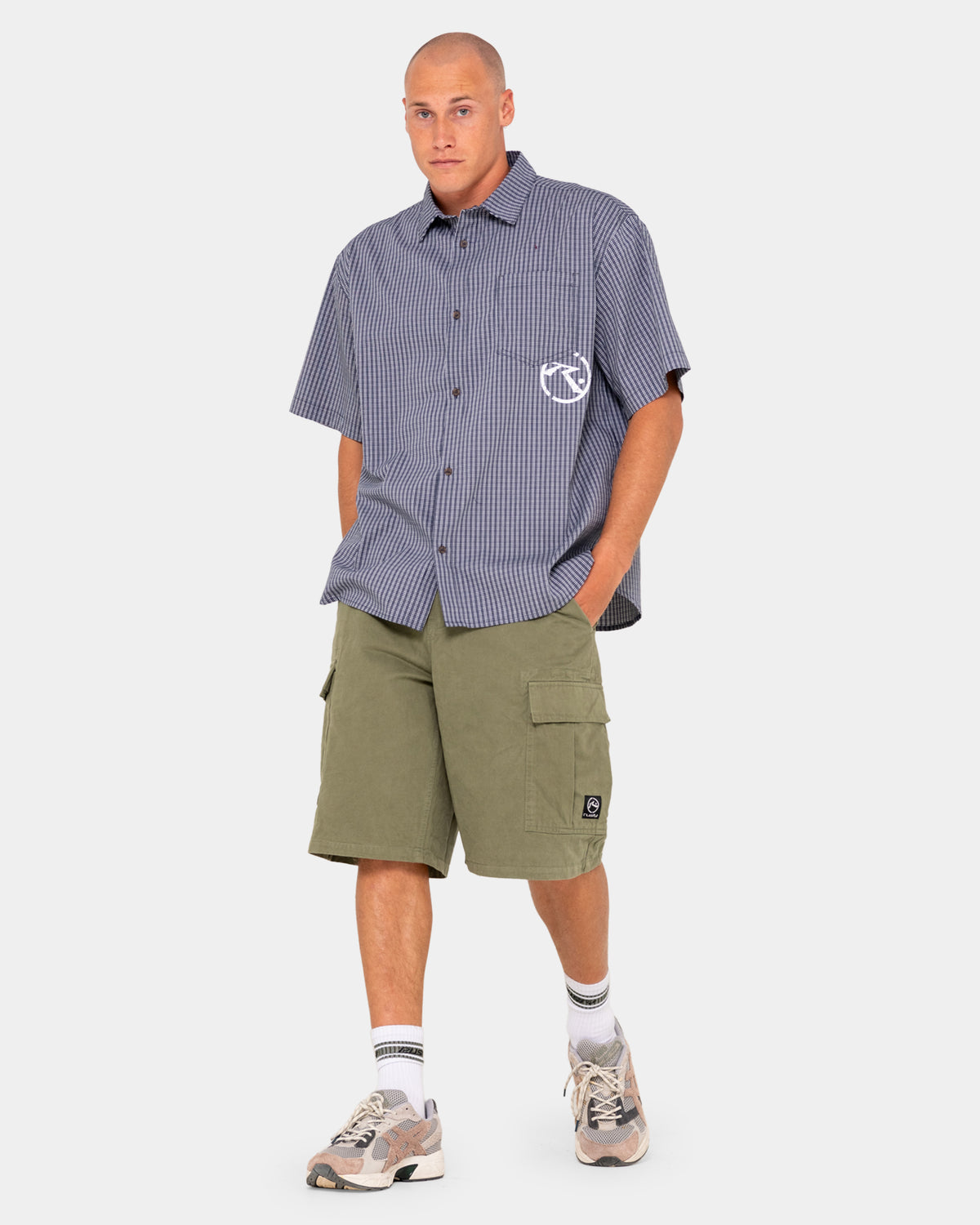 Mens Commando Cargo Shorts
