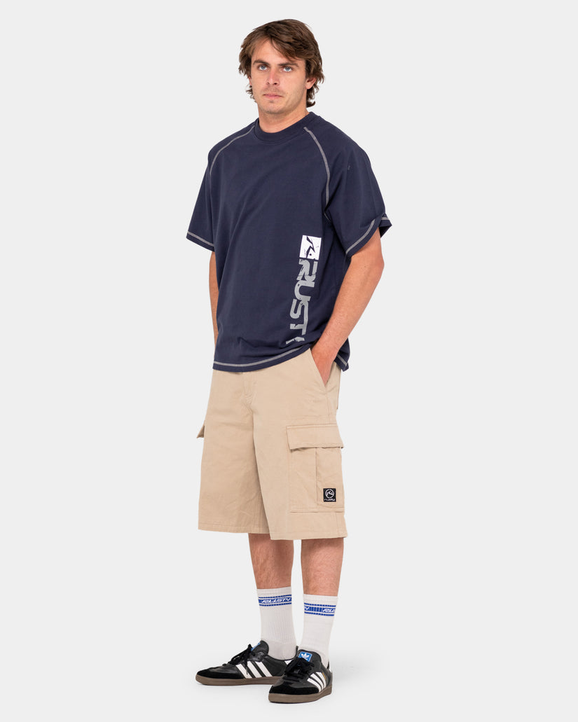 Mens Commando Cargo Shorts