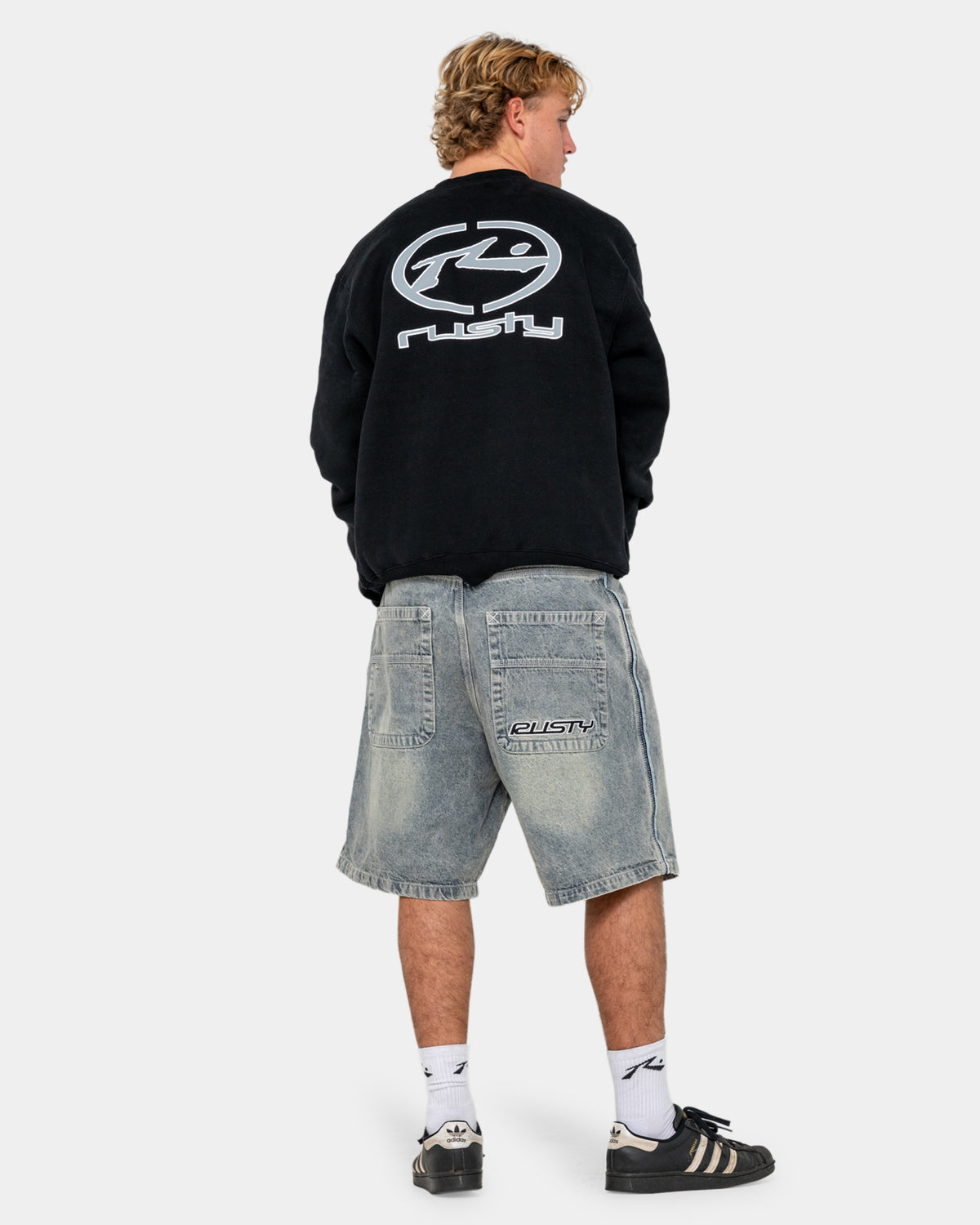 Mens Flip Daddy 2.0 22" Denim Shorts