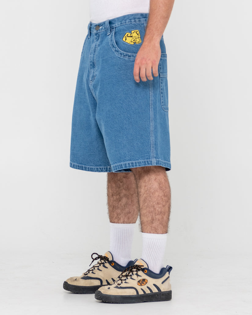 MENS FLIP DADDY ALL IN DENIM SHORTS