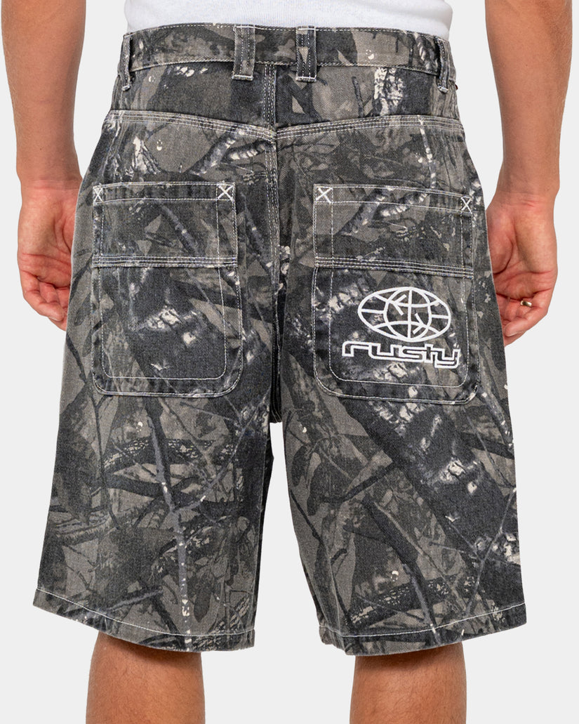Mens Flip Rambo Denim Shorts