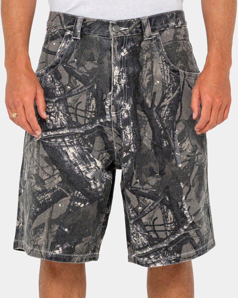 Mens Flip Rambo Denim Shorts