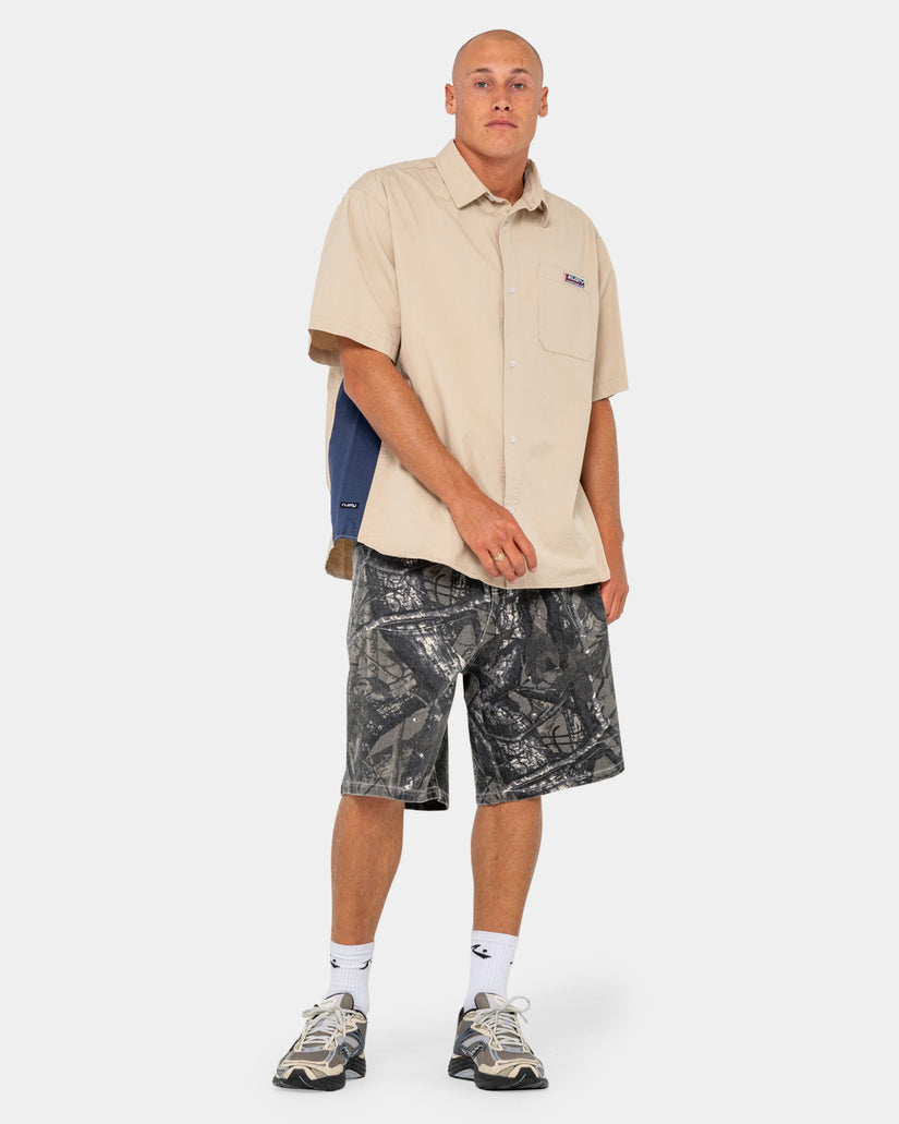 Mens Flip Rambo Denim Shorts