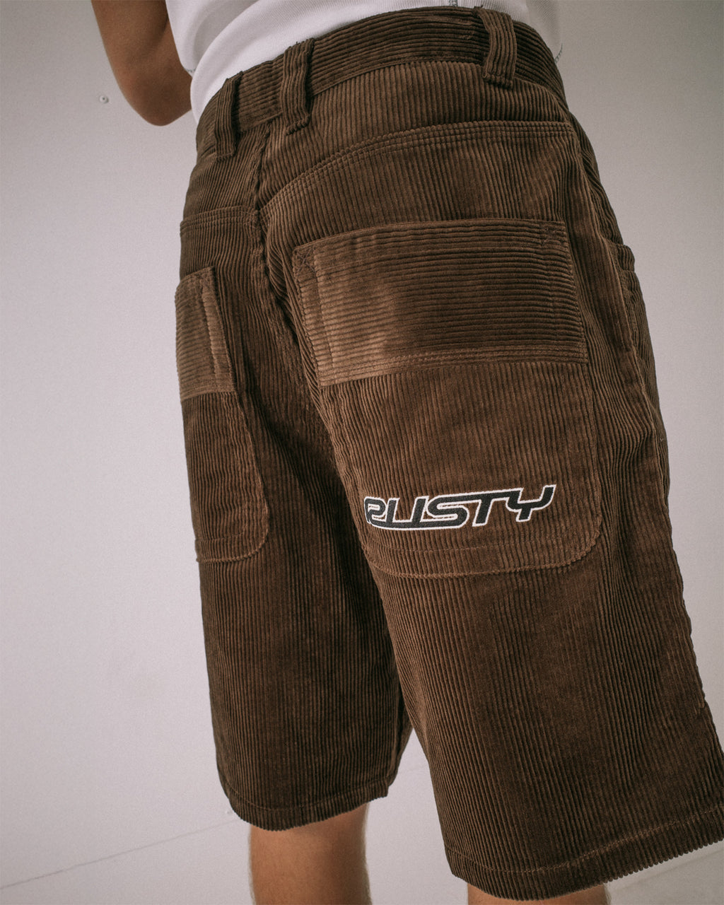 Mens Flip Daddy Baggy Cord 22" Walkshorts