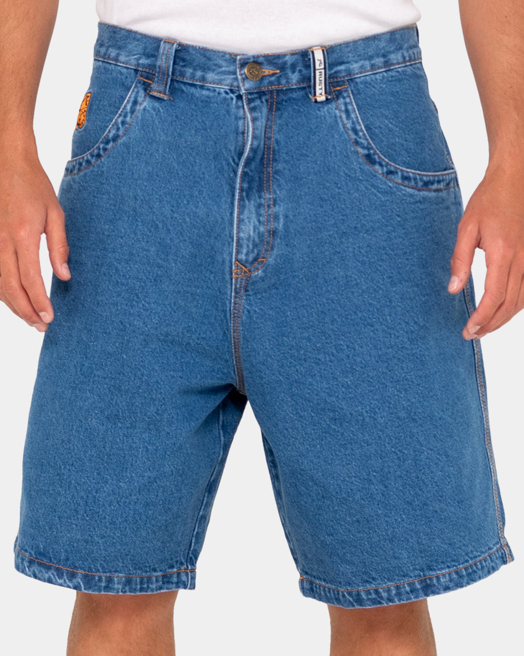 Mens Flip Daddy Low Ballin Denim Shorts